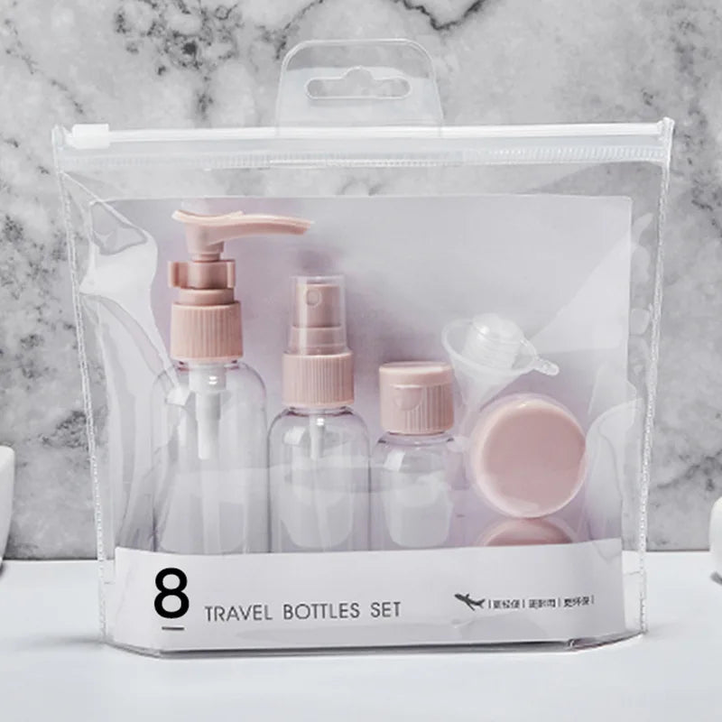 Refillable Cosmetic Packs Bottle Set
