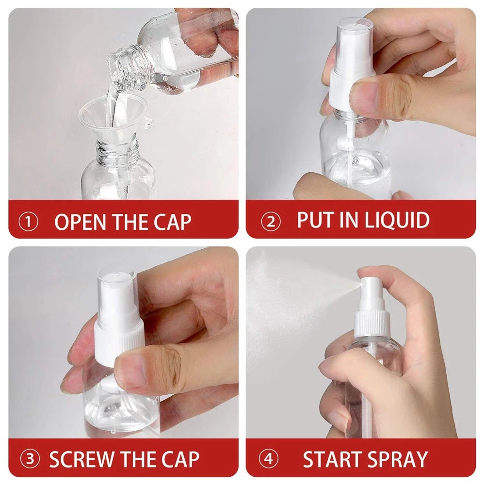 ClearSpritz Refillable Spray Bottle Set